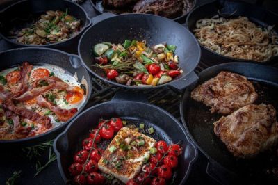 Grillfürst Gusseisen Grillpfanne Die gusseisernen Grillpfannen sind in vielen Größen und Ausführungen erhältlich