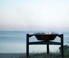 Der dancook Holzkohle Grill als Feuerkorb Der dancook Holzkohle Grill als Feuerkorb