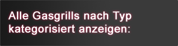 Gasgrill Varianten