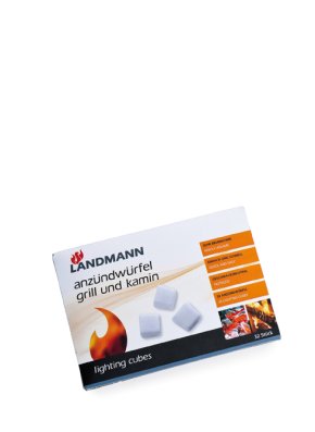 Landmann Zubeh&ouml;r: Grillanz&uuml;nder 32 W&uuml;rfel 0143