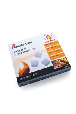 Landmann Zubeh&ouml;r: Starterset Z&uuml;ndw&uuml;rfel 24 St. 0144