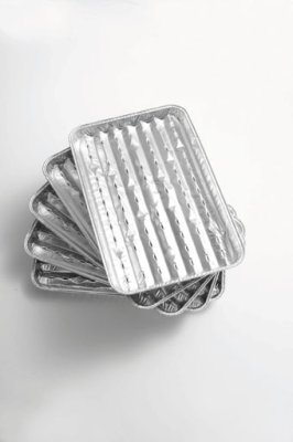 Landmann Zubeh&ouml;r: Alu-Grillpfanne 5er Pack 0250