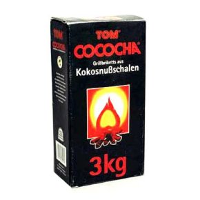 COCOCHA Kokosnusskohle 3kg - TOM COCOCHA