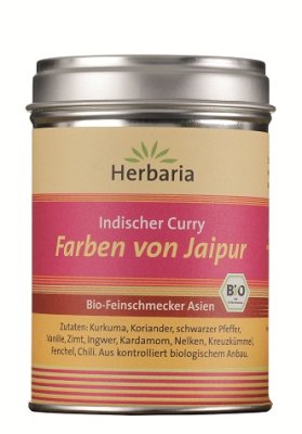 Herbaria BIO Farben von Jaipur - Indischer Curry 80g