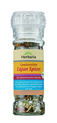 Herbaria BIO Cajun Spices - Gew&uuml;rzm&uuml;hle 45g