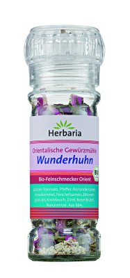 Herbaria BIO Wunderhuhn - Orientalische Gew&uuml;rzm&uuml;hle 50g