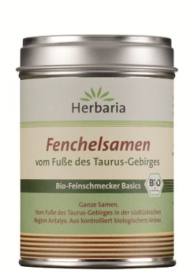 Herbaria Fenchelsamen - vom Fuße des Taurus-Gebirges - Ganze Samen 40g