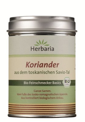 Herbaria Koriander - aus Schwäbisch Hall - Ganze Samen 40g