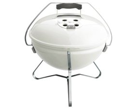 Weber Holzkohle Kugelgrill Smokey Joe Premium Creme 37cm