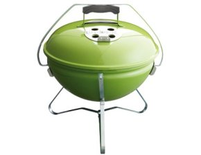 Weber Holzkohle Kugelgrill Smokey Joe Premium Salbei 37cm