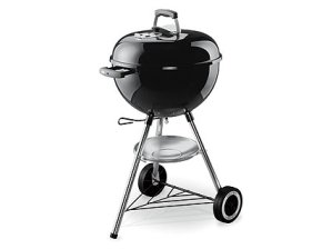 Weber Holzkohle Kugelgrill One-Touch Original Schwarz 47cm