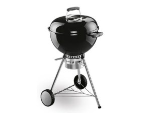 Weber Holzkohle Kugelgrill One-Touch Premium Schwarz 47cm