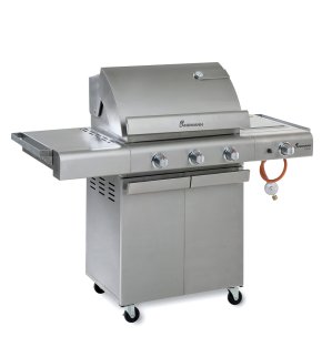 Landmann thule 3ix Gasgrill 12718 Edelstahl