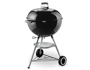 Weber Holzkohle Kugelgrill One-Touch Original Schwarz 57cm