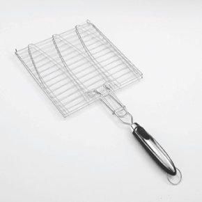 Landmann Zubeh&ouml;r: Fischwender 3fach Edelstahl 13429