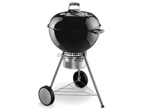 Weber Holzkohle Kugelgrill One-Touch Premium Schwarz 57cm
