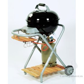 Outdoorchef Gas Kugelgrill: Ambri Schwarz