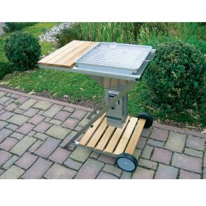 Thüros Amrum Grillstation fahrbar mit Rollen GST4242EHZ (GST 4242 EHZ)