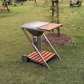 Thüros Amrum Grillstation fahrbar mit Rollen GST4242EHZ (GST 4242 EHZ)