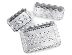 Weber Alu-Tropfschalen, groß