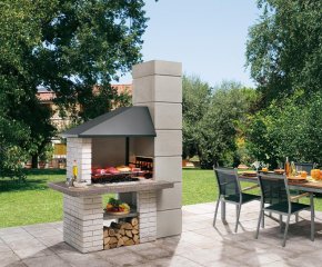 Palazzetti Grillkamin Faro rechts