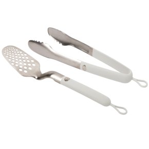 Weber Style Spezial BBQ Grillbesteck Set 2-teilig Ivory Edelstahl
