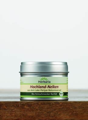 Herbaria Hochlandnelken - aus dem Lake-Periyar-Naturreservat - ganz 25g