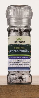 Herbaria Biergarten - Brotzeitmühle - Salz & Pfeffer Mühle 65g