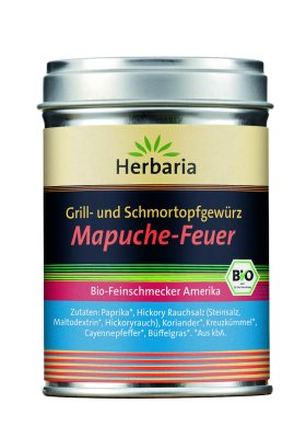 Herbaria BIO Mapuche-Feuer Gew&uuml;rzmischung 85g M-Dose  