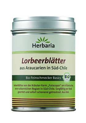Herbaria Lorbeerblätter - aus Araucanien in Süd-Chile - 5g