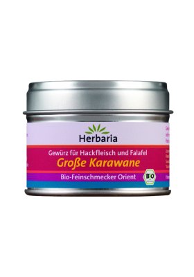 Herbaria Große Karawane - Gewürz für Hackfleisch und Falafel 35g