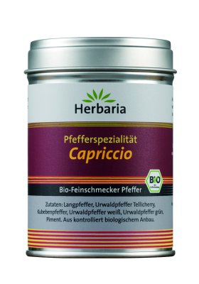 Herbaria BIO Pfefferspezialit&auml;t Capriccio 80g