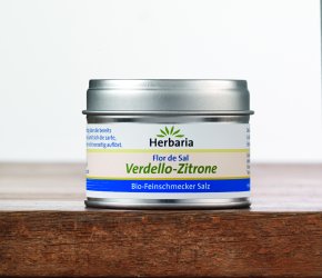Herbaria BIO Verdello Zitrone - Flor de Sal 30g