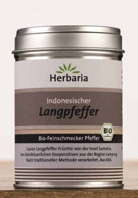 Herbaria BIO Indonesischer Langpfeffer 80g