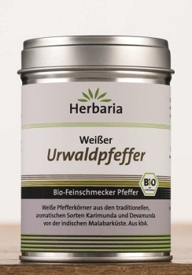 Herbaria BIO Weißer Urwaldpfeffer 100g