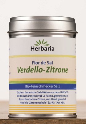 Herbaria BIO Flor de Sal - Verdello Zitrone 90g