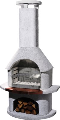 Buschbeck Gartengrillkamin Venezia weiß