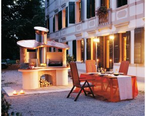 Palazzetti Grillkamin Sumatra Komplett Set