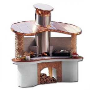 Palazzetti Grillkamin Sumatra Komplett Set