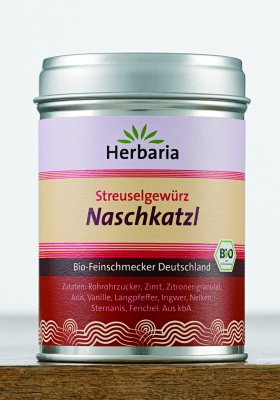 Herbaria BIO Naschkatzl - Streuselgewürz 120g