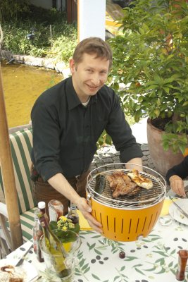 Lotus Grill: Tischgrill anthrazit