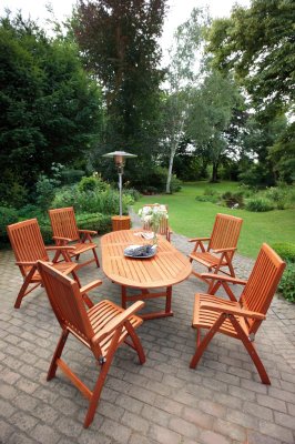 Schnäppchen Ecke Landmann Minoa Esstisch-Set 2