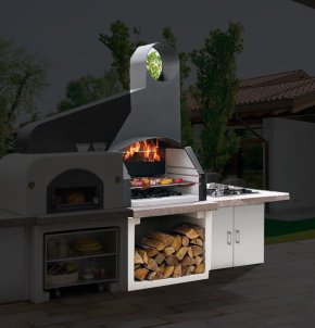 Palazzetti Grillkamin Maxime Komplett Set