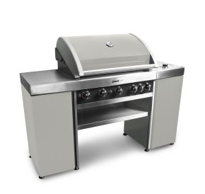 GrandHall Gasgrill: Maxim Island Pearl Grey B04517340B