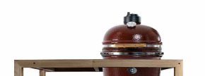 Monolith Grill red inkl. Tisch aus recyceltem Teak