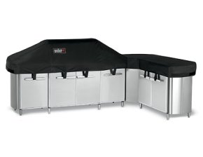 Weber Abdeckhaube Premium Summit Grill Center Gartenk&uuml;che