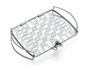 Weber Fischhalter & Gemüsehalter klein Edelstahl