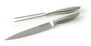 Barbecook Zubehör Set: Gabel, Messer Edelstahl