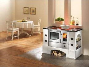 Haas & Sohn Herd Planai-5-C mit Ceranfeld links edelstahl/granit