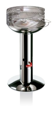 Barbecook Holzkohle Säulengrill: Barbecook Major Inox